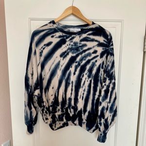 Young Fabulous & Broke Tie Dye Lounge Wear Set Sweater and Jogger